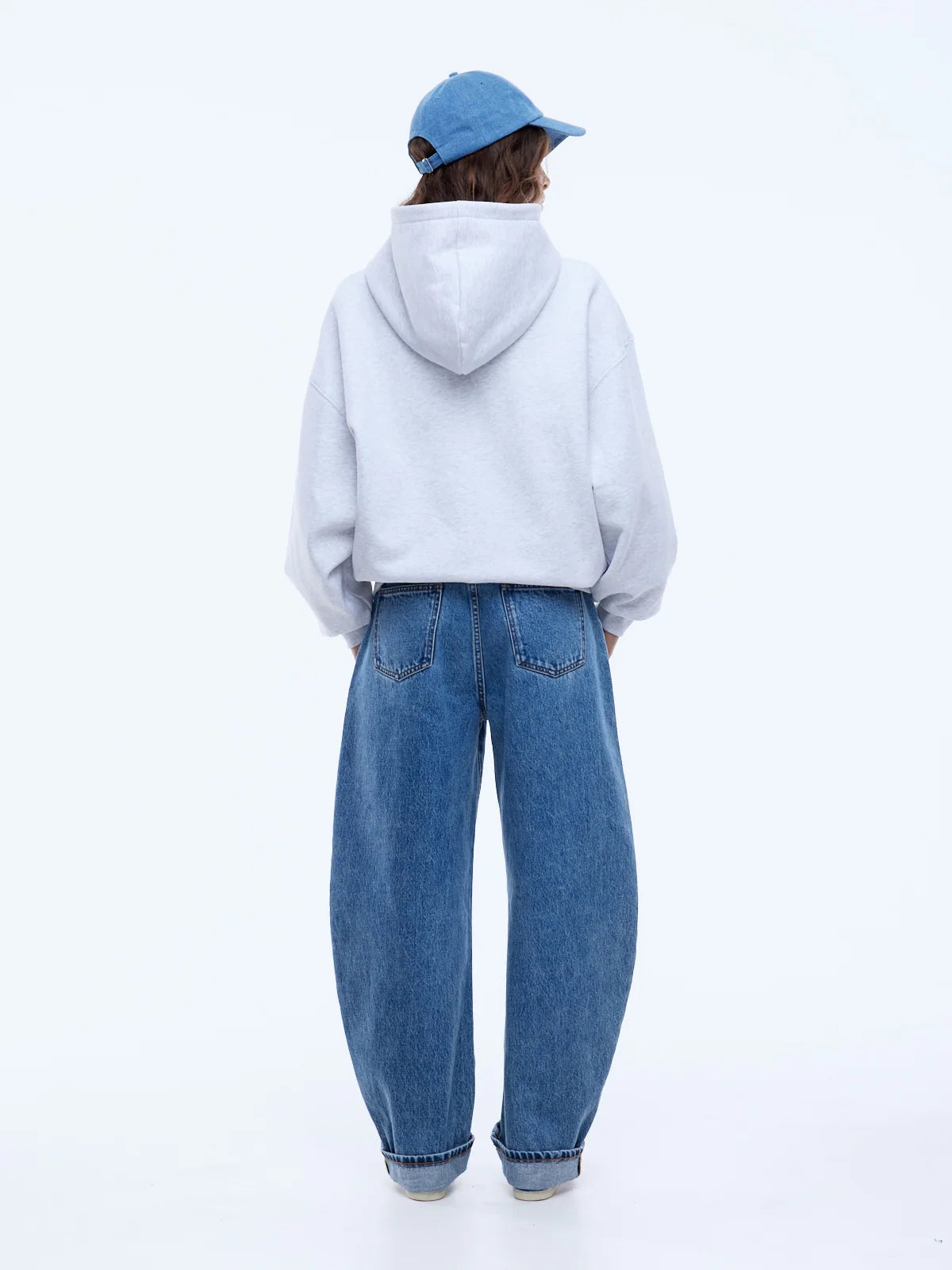 ENA PELLY | EP HOODIE WHITE MARLE