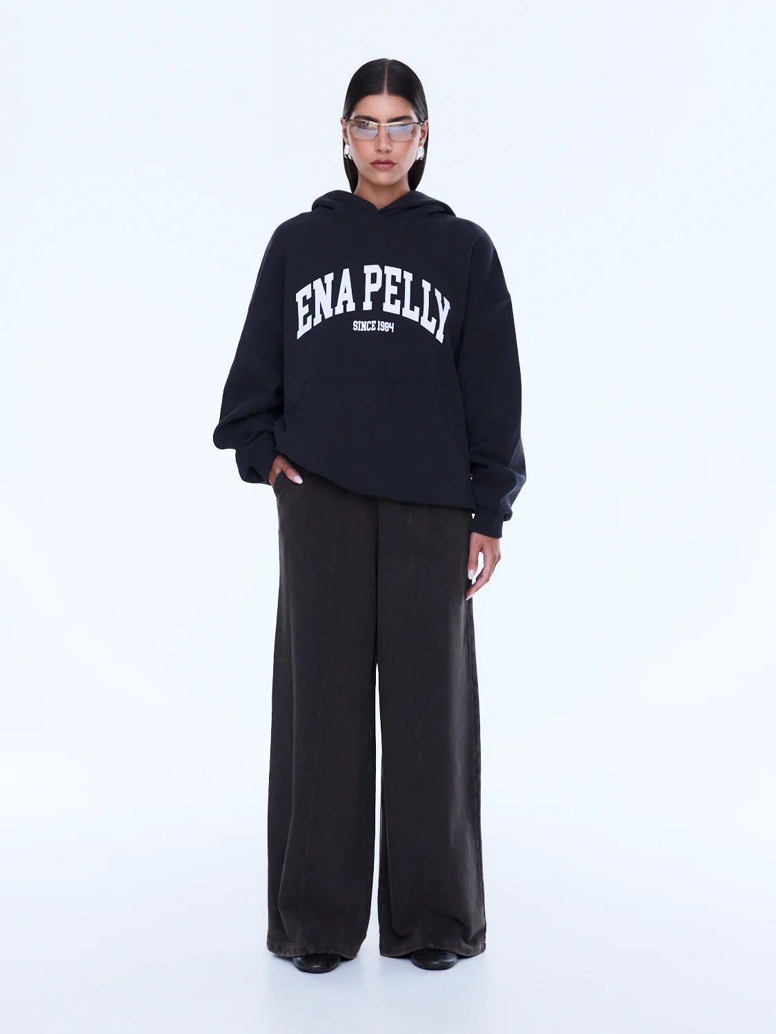 ENA PELLY | Cassie Oversized Hoodie Phantom