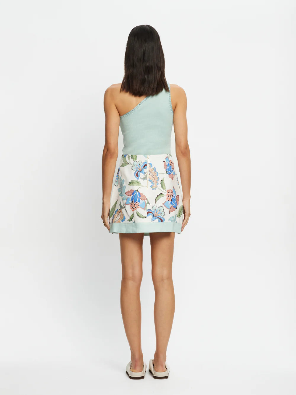 Kivari | Azure mini skirt