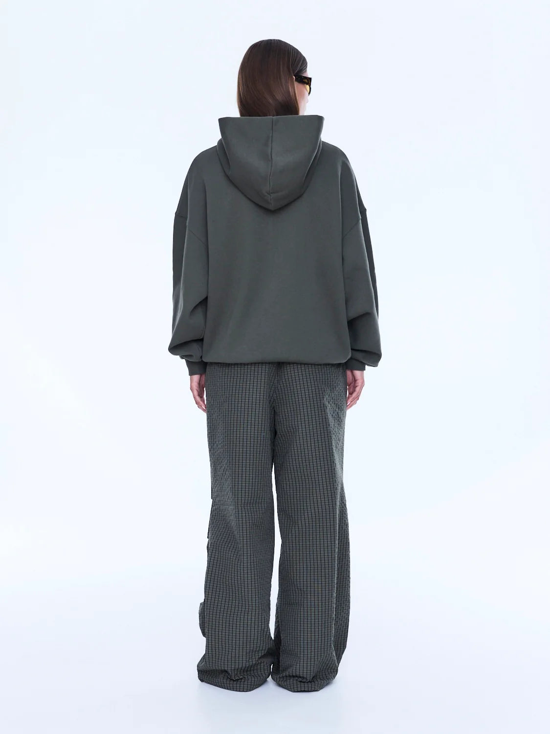 ENA PELLY | CASSIE OVERSIZED HOODIE WASHED OLIVE
