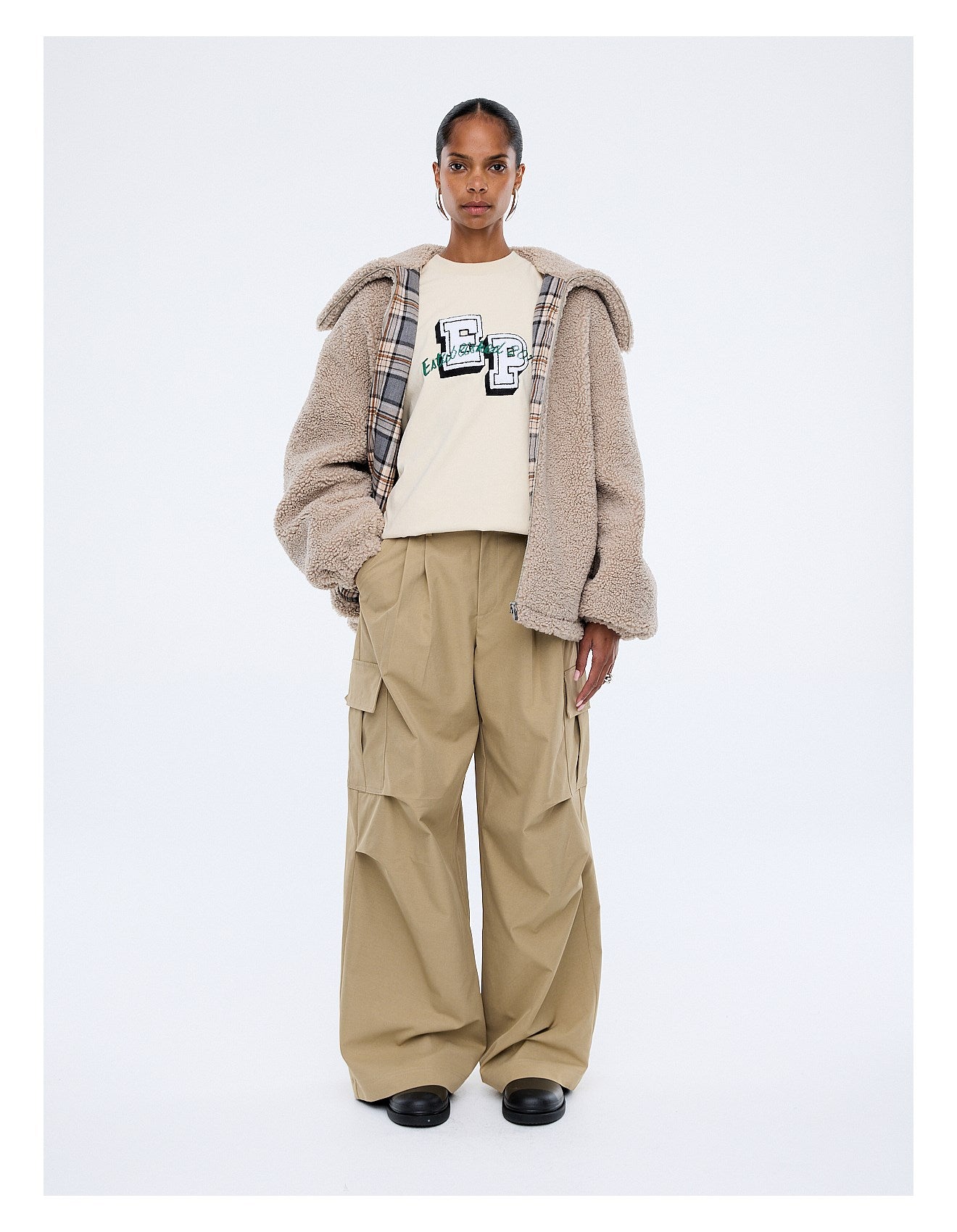 ENA PELLY  Tina Teddy Jacket