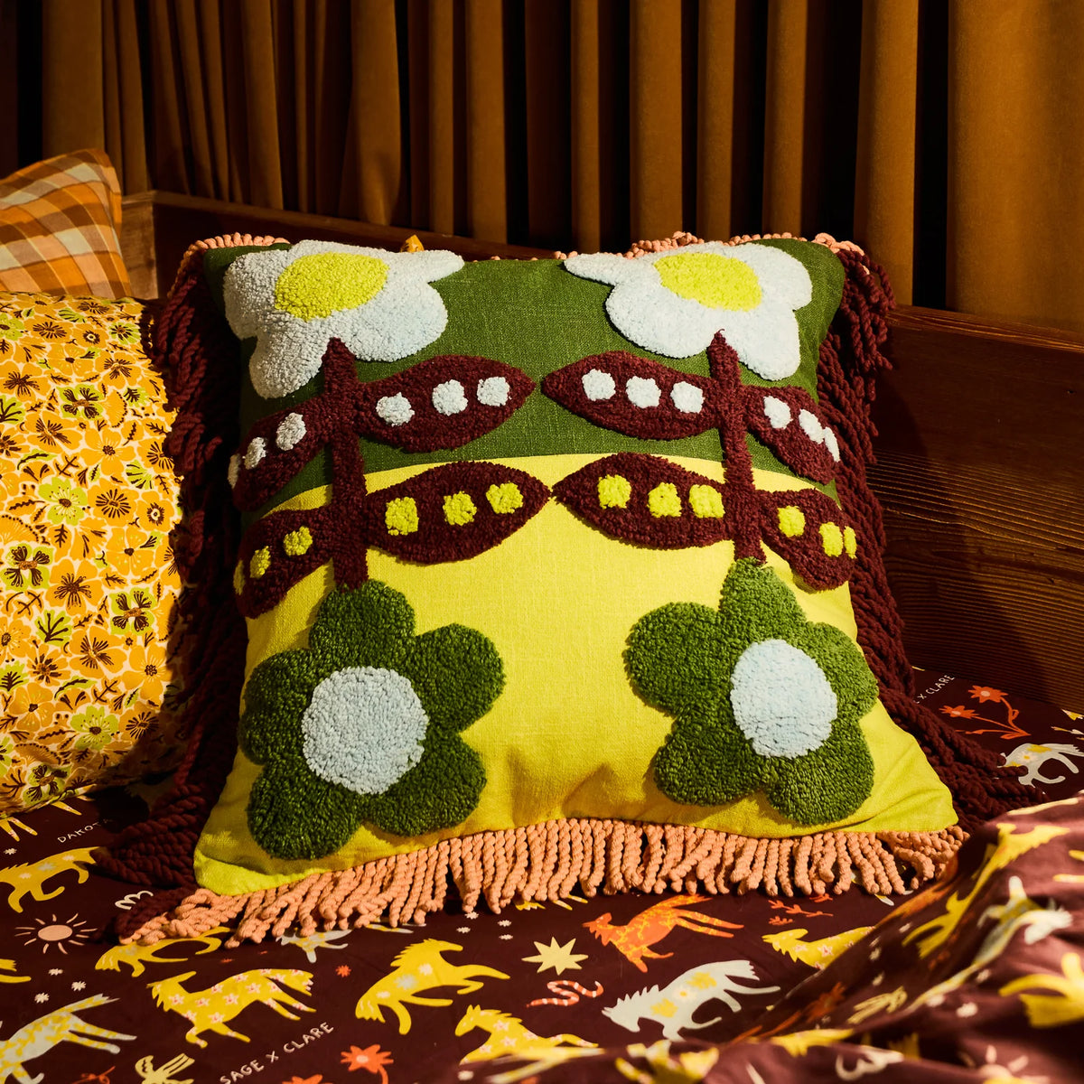 SAGE X CLARE | Dottie Tufted Cushion
