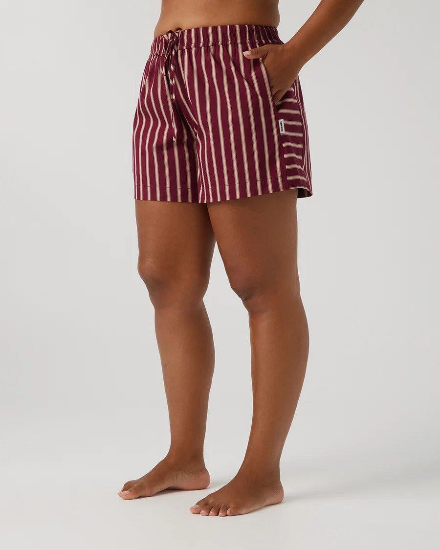 HOMMEY | Sleep Shorts Wine