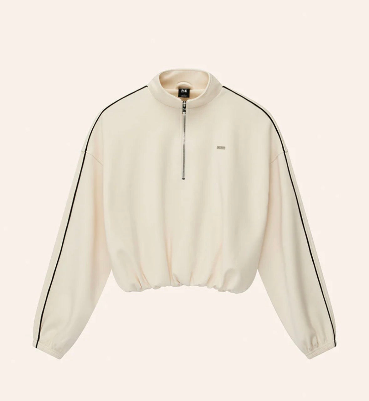 P.E NATION Precision Zip Thru | Whisper White