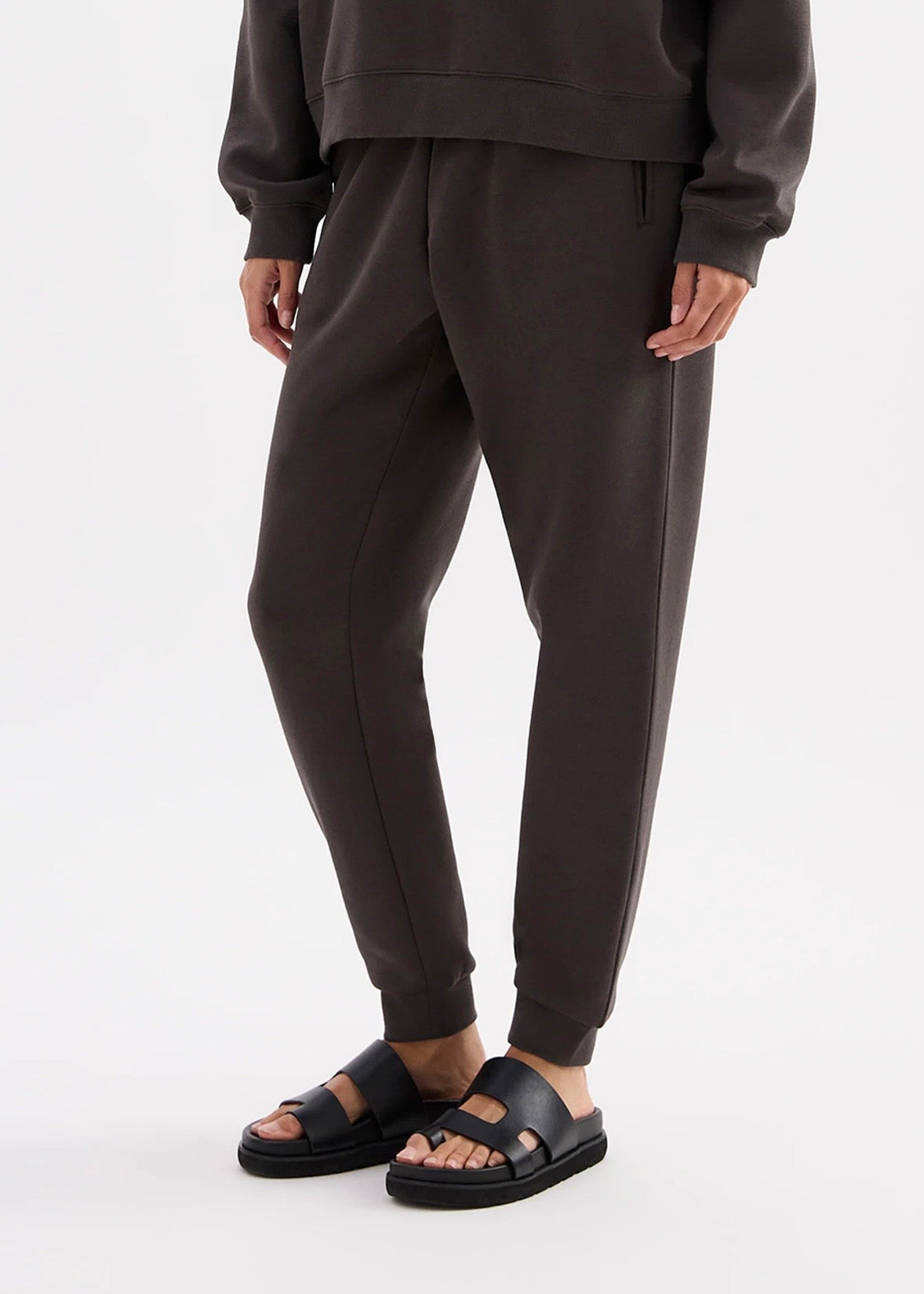 CARTER CLASSIC TRACK PANT | Coal - Nude Lucy