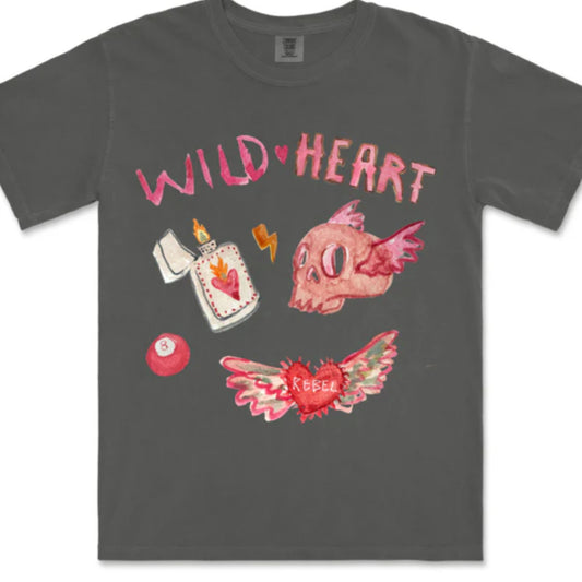 MAKU | Wild heart biker tee