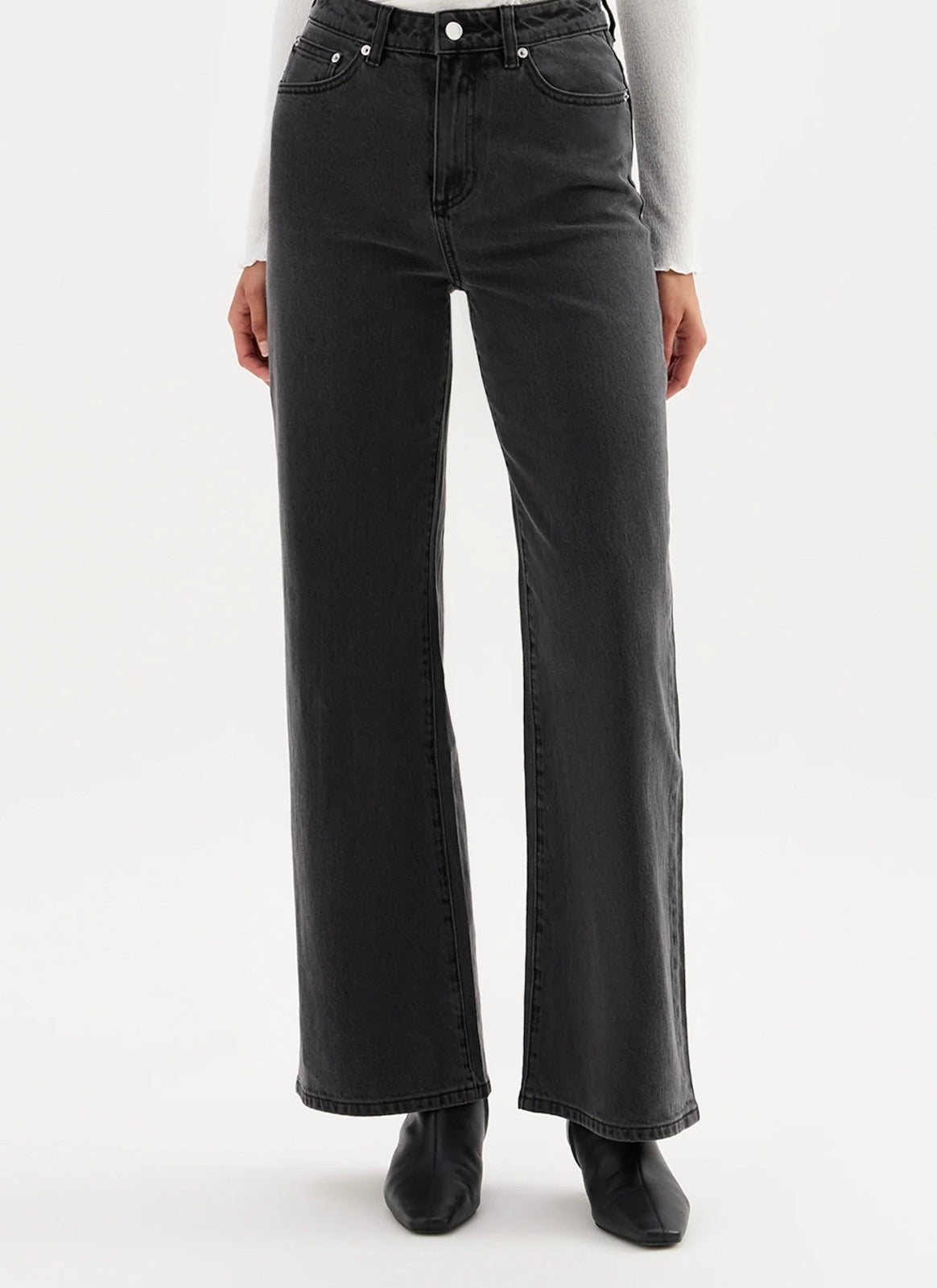 JORDAN DENIM JEAN | Slate - Nude Lucy