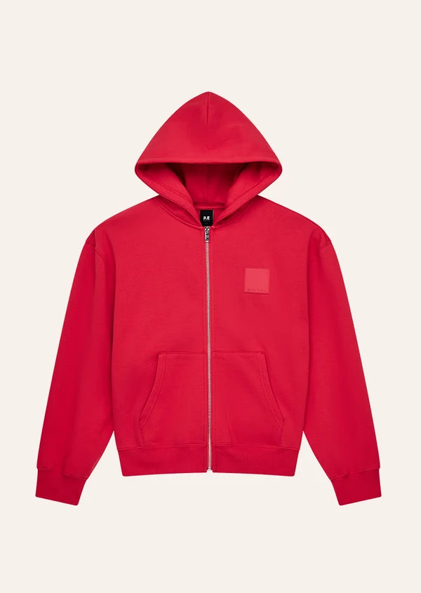 PE NATION | Evolve Zip thru Hoodie Strawberry