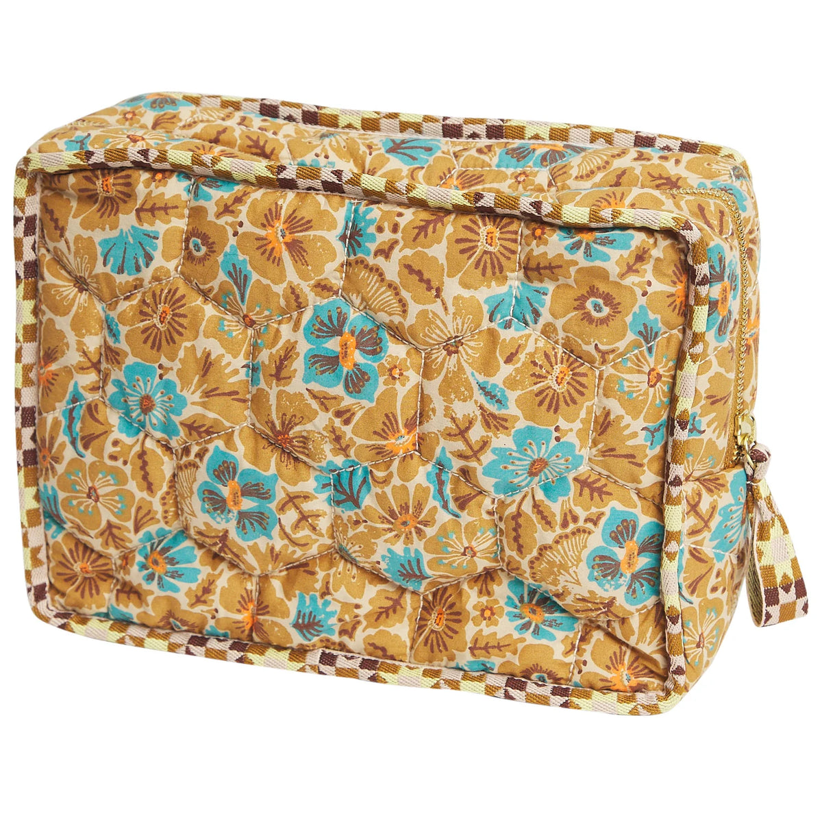 SAGE X CLARE | Magnolia Vanity Bag Turquoise