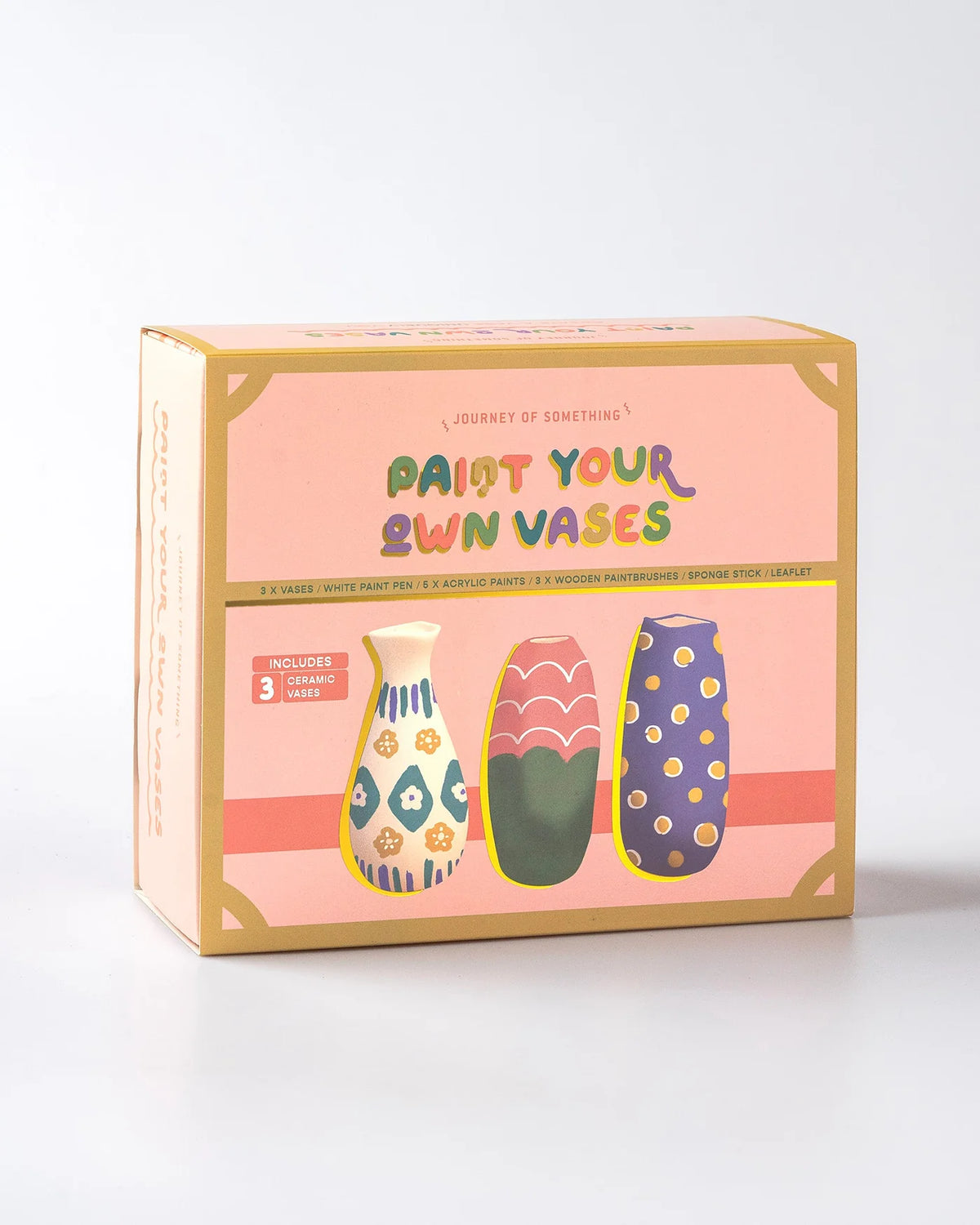 JOURNEY OF SOMETHING | Paint your own vase