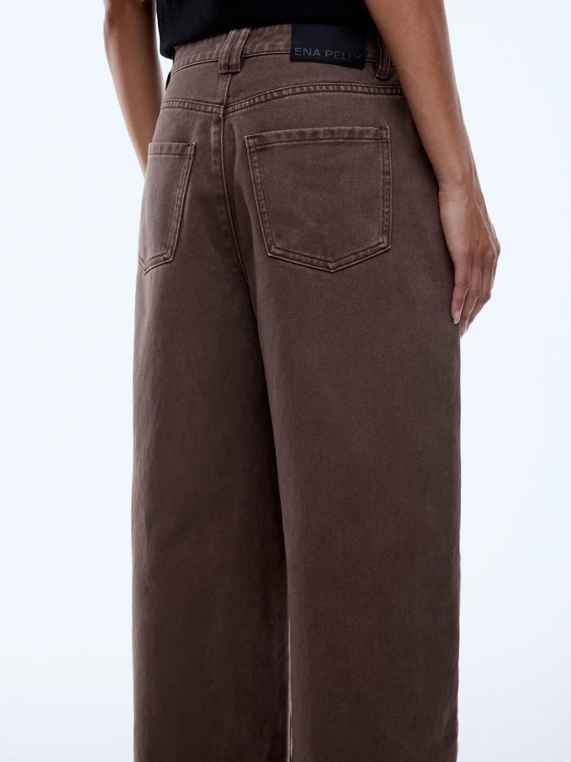 ENA PELLY | LEESA DENIM JEAN WASHED MOCHA