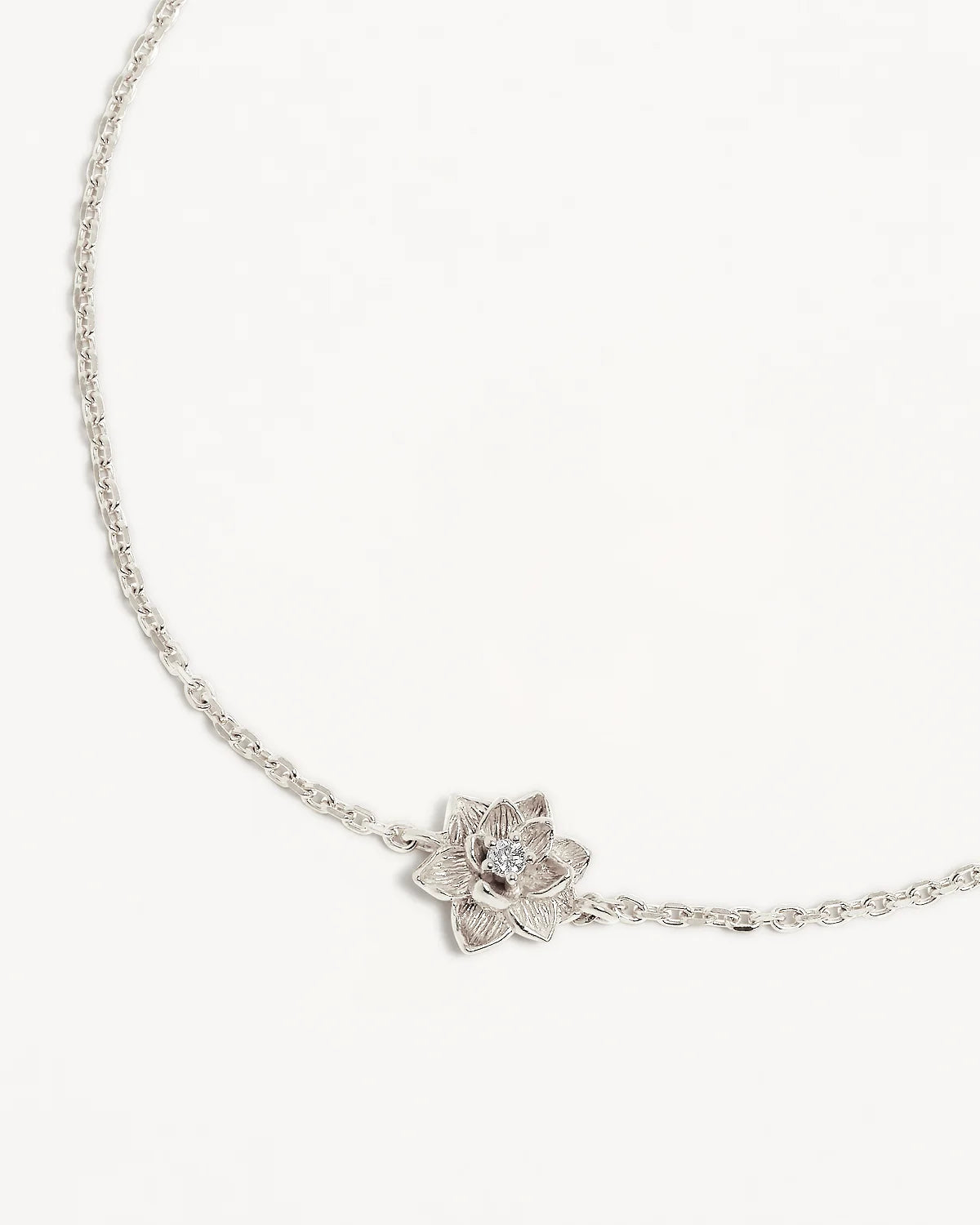 BY CHARLOTTE | Bloom Within Lotus Bracelet Silver
