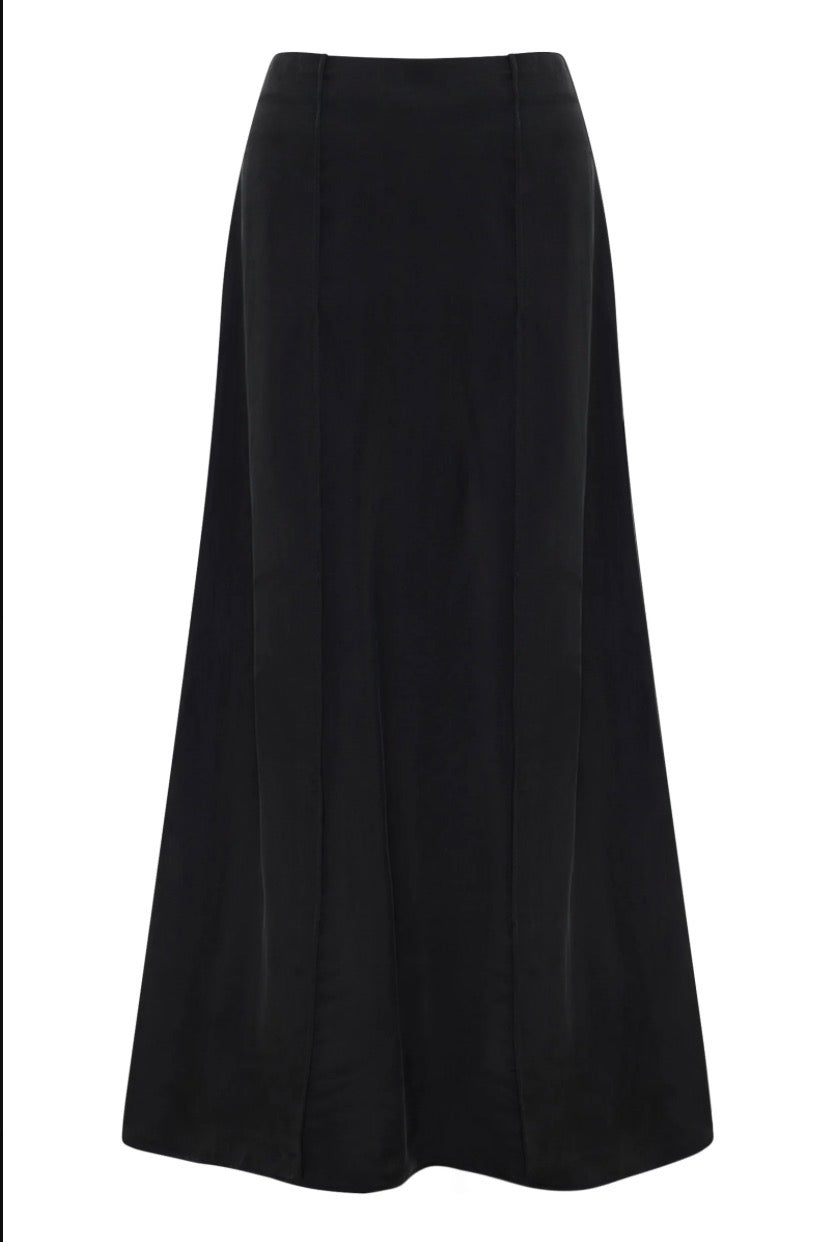 NUDE LUCY | Leon Cupro Maxi Skirt