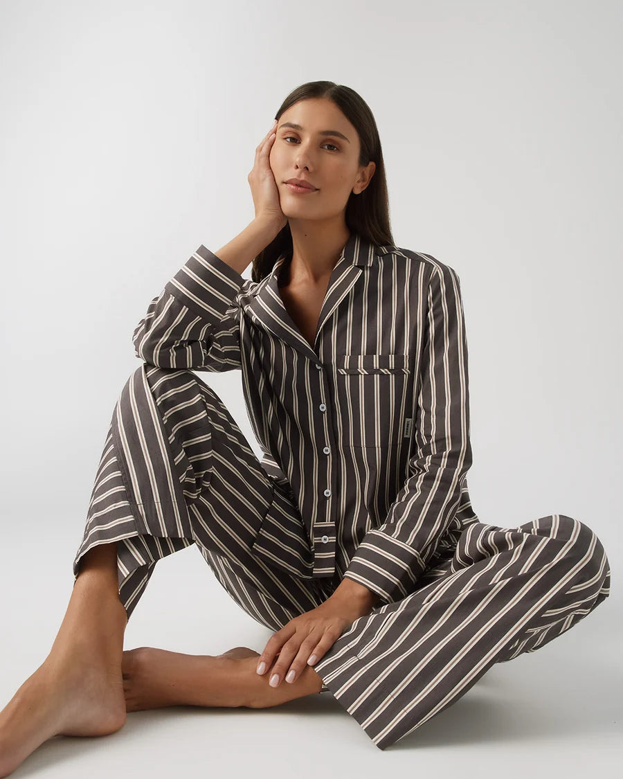 HOMMEY | Long Sleeve Shirt Chocolate
