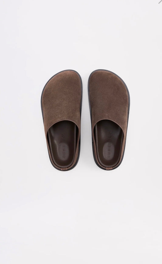 NUDE LUCY | Rami Leather Clog