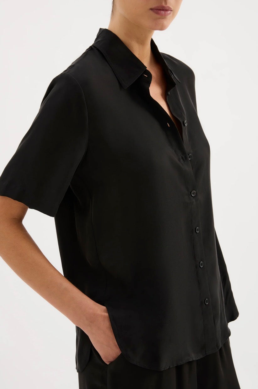 NUDE LUCY | Dara Cupro Shirt