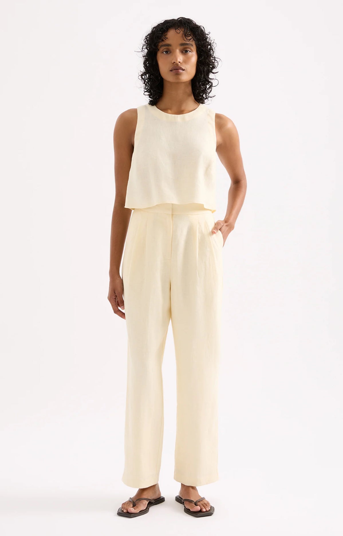 NUDE LUCY | Ingrid linen pant