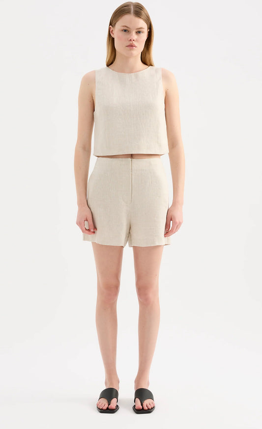 Nude Lucy | Marli linen top