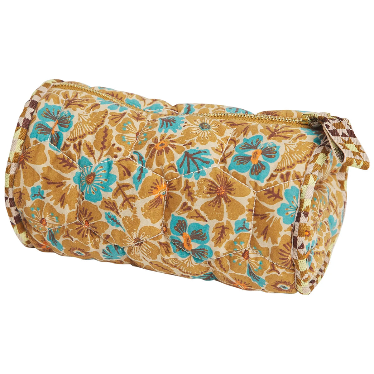 SAGE X CLARE | Magnolia Makeup Bag Turquoise