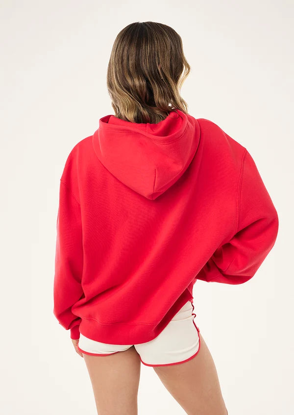 PE NATION | Evolve Zip thru Hoodie Strawberry