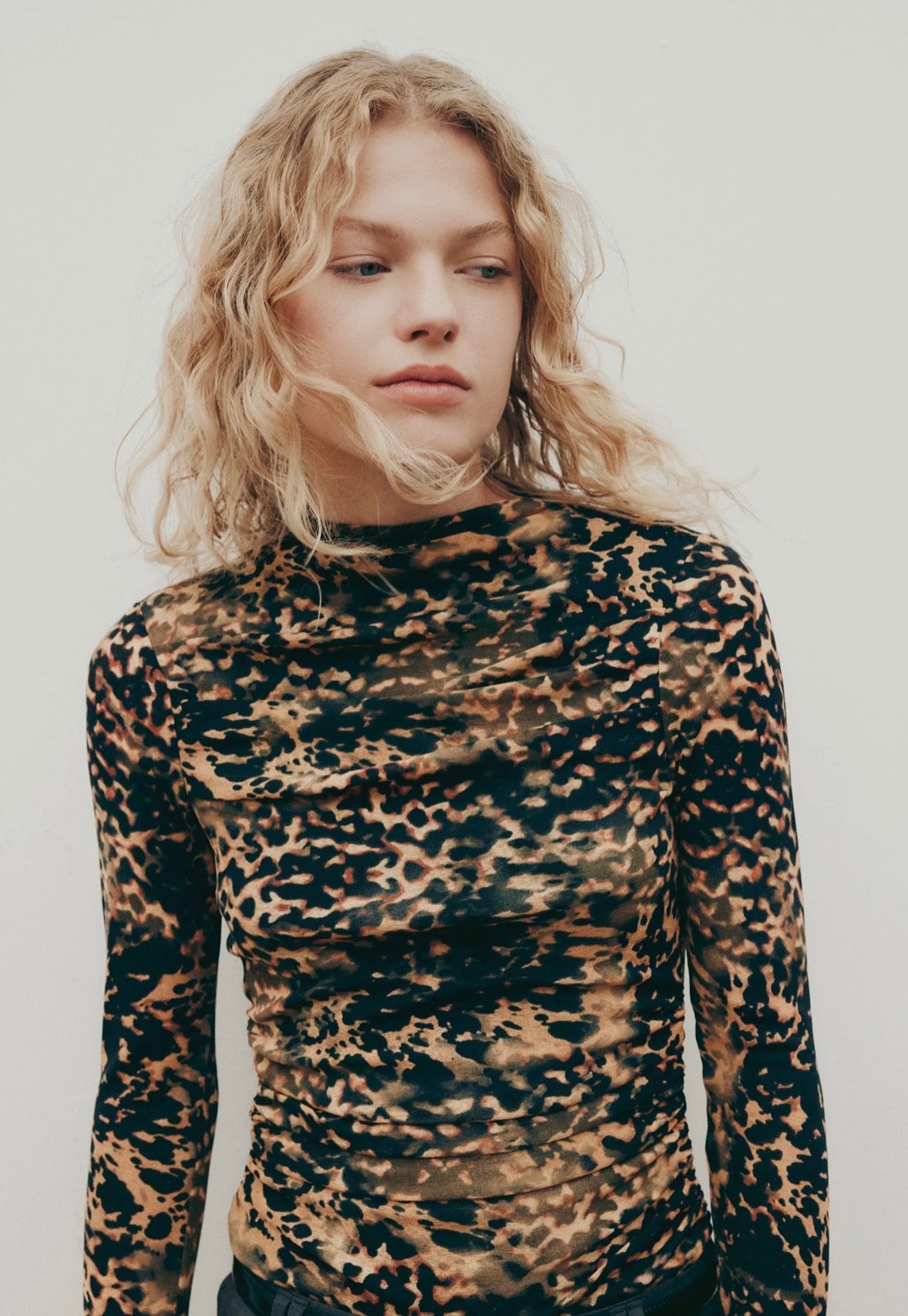 TORA MESH LS TOP | Nude Lucy