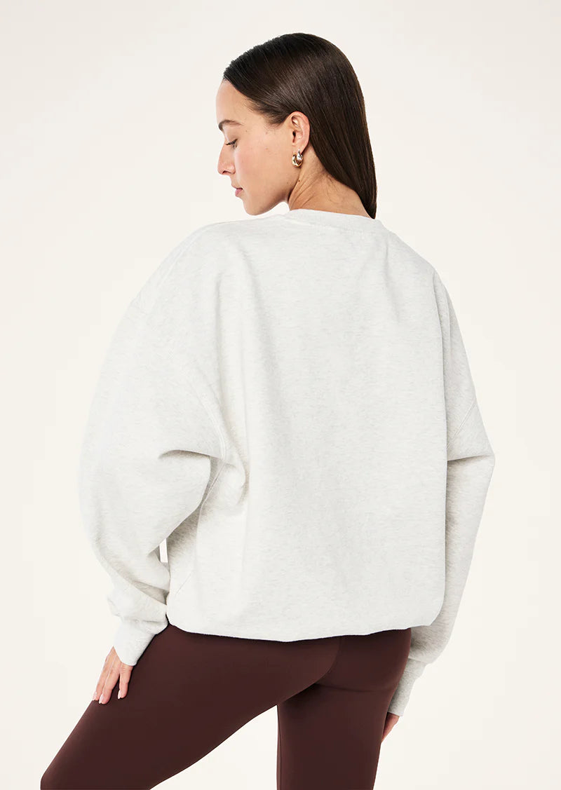 PE NATION | Elysian 2.0 sweat In Snow Marle