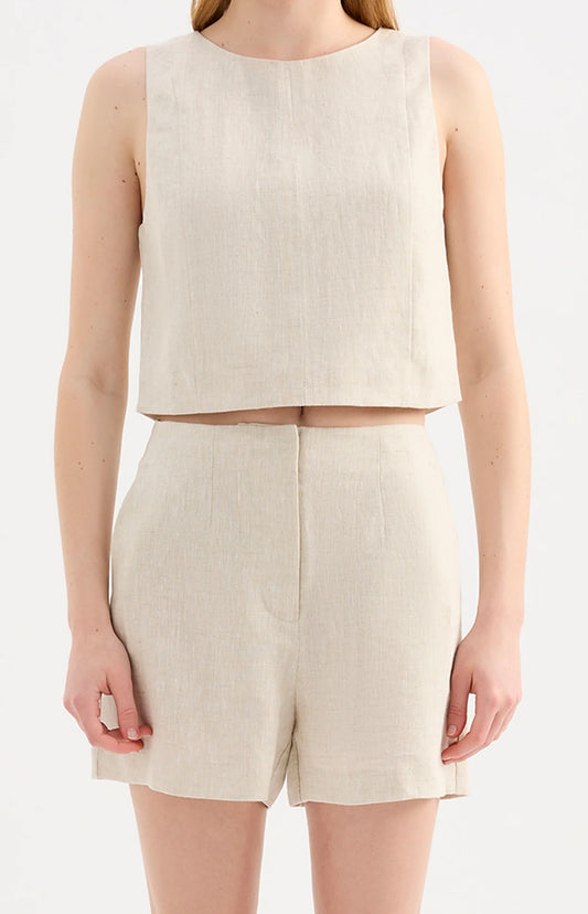 Nude Lucy | Marli linen short