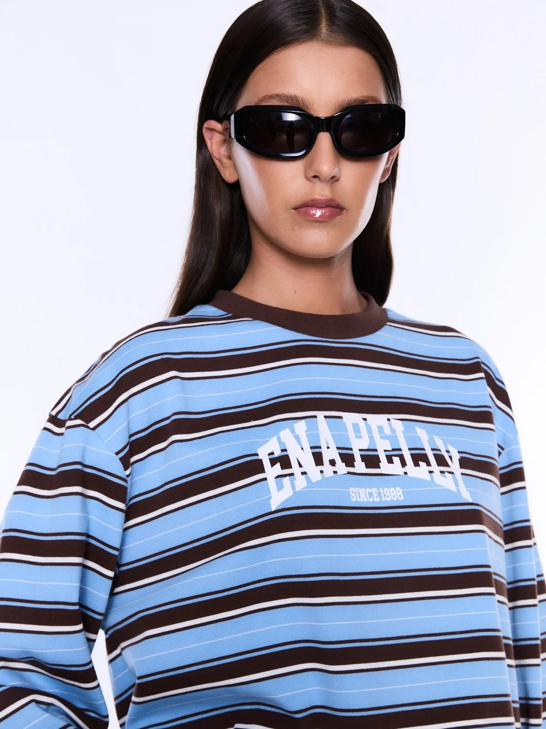 ENA PELLY | Maria Boxy Long Sleeve Tee