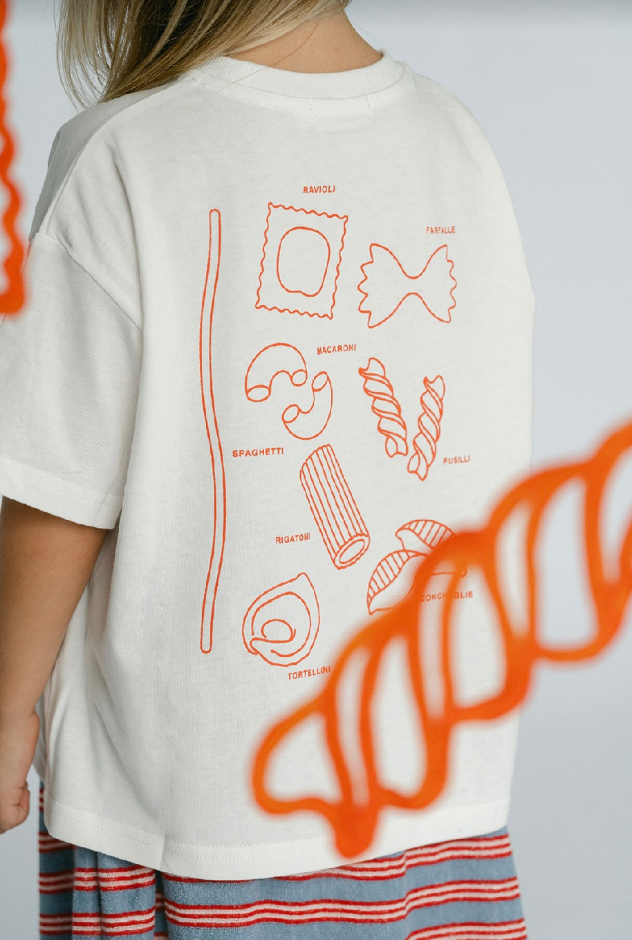 Lenn Label ~ white kids tee