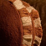 SAGE X CLARE | Reese Round Cushion Umber