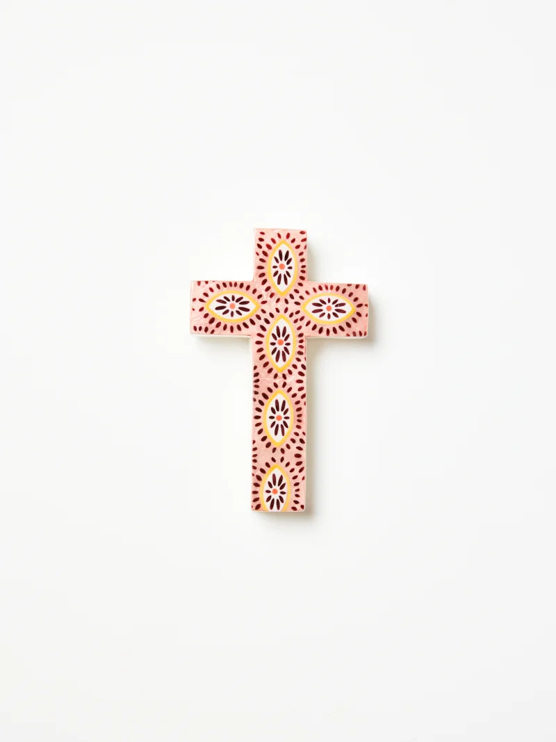 JONES AND CO | Samira Small Pink Cross Check Eyes