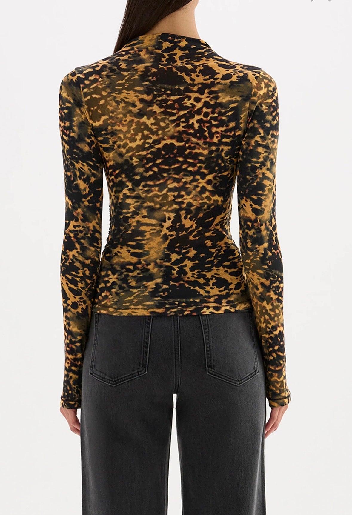 TORA MESH LS TOP | Nude Lucy