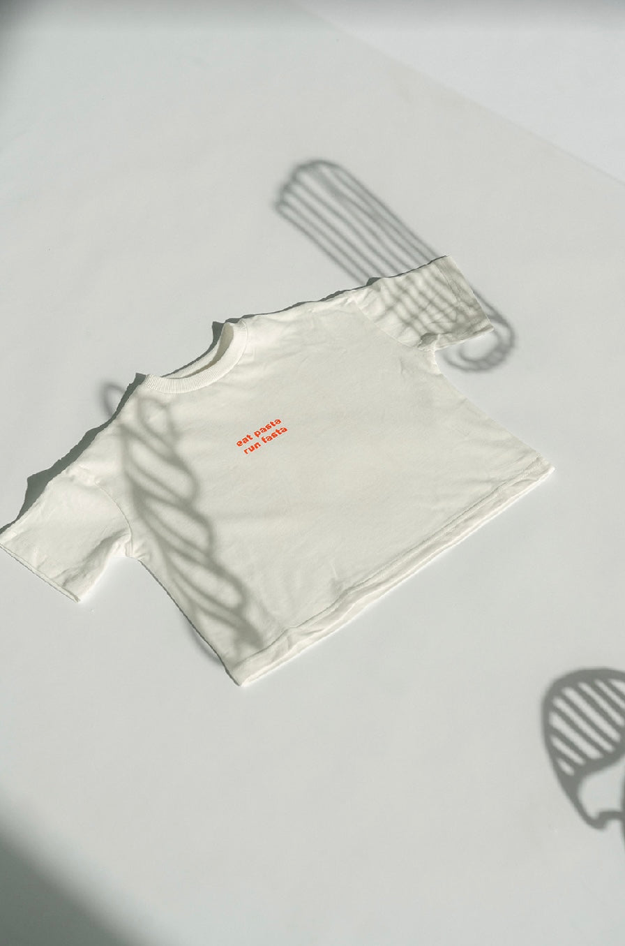 Lenn Label ~ white kids tee