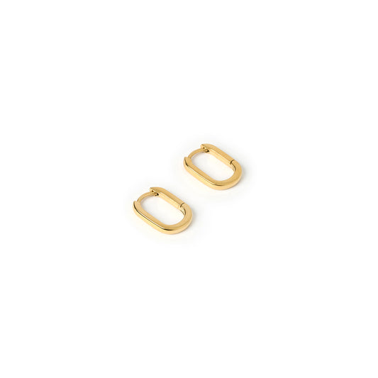 AOE | Link-up gold hoop Huggies (S)