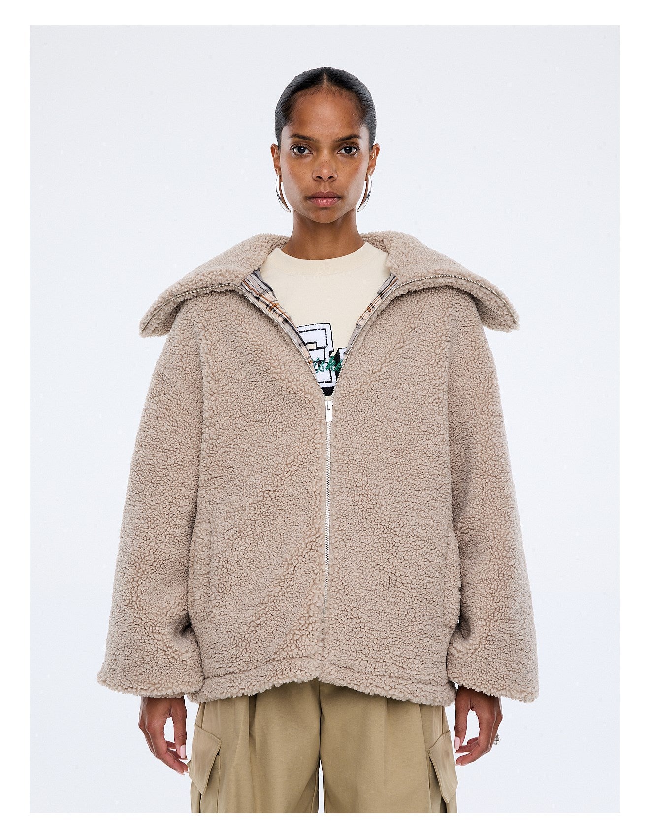 ENA PELLY  Tina Teddy Jacket