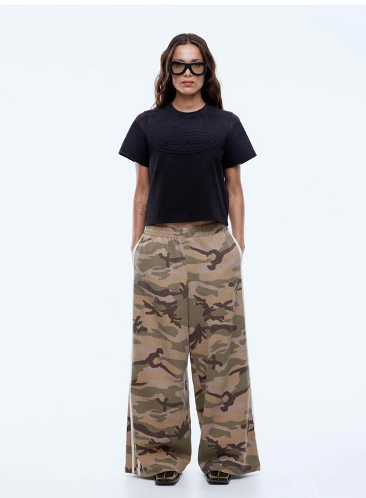 ENA PELLY Tessa Wide leg Pant - Desert Camo