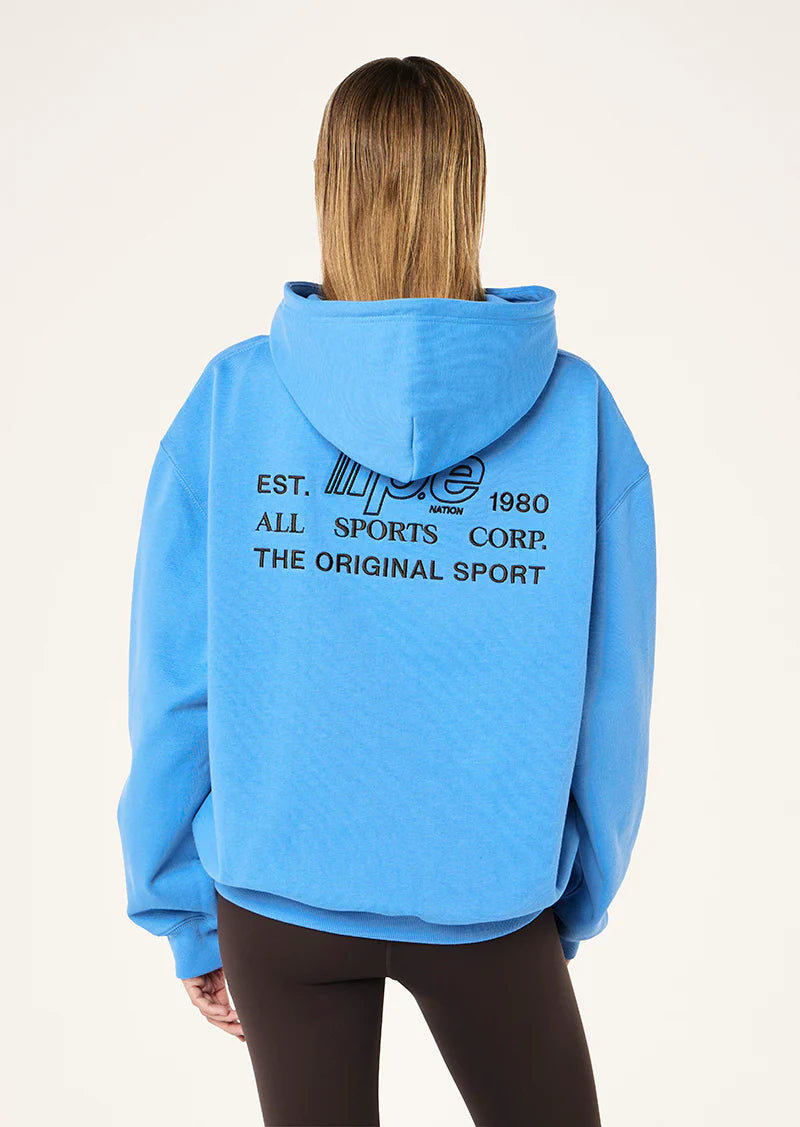 PE NATION | Glide Hoodie Marina