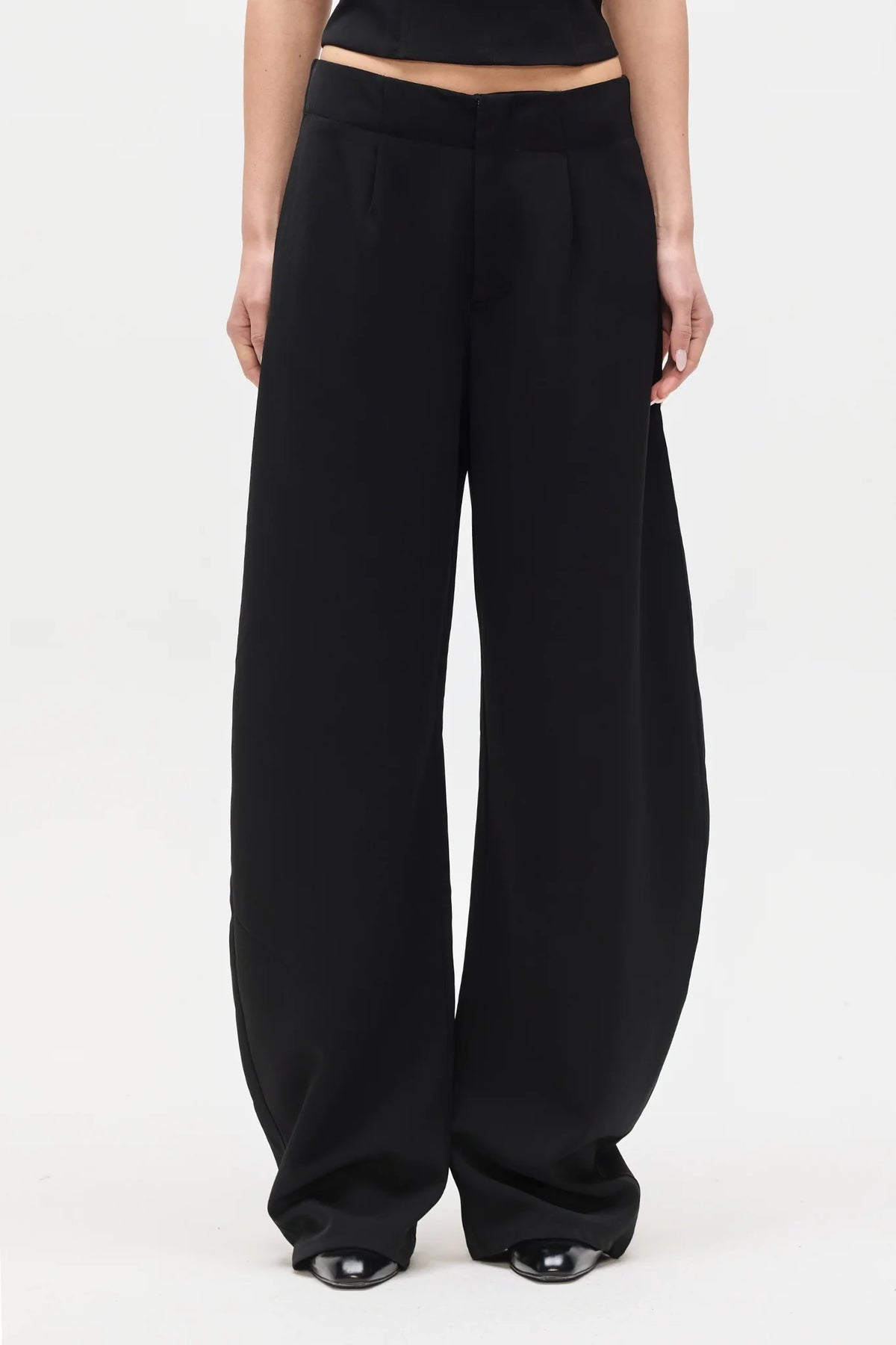 BAYSE | Navy Pant Black