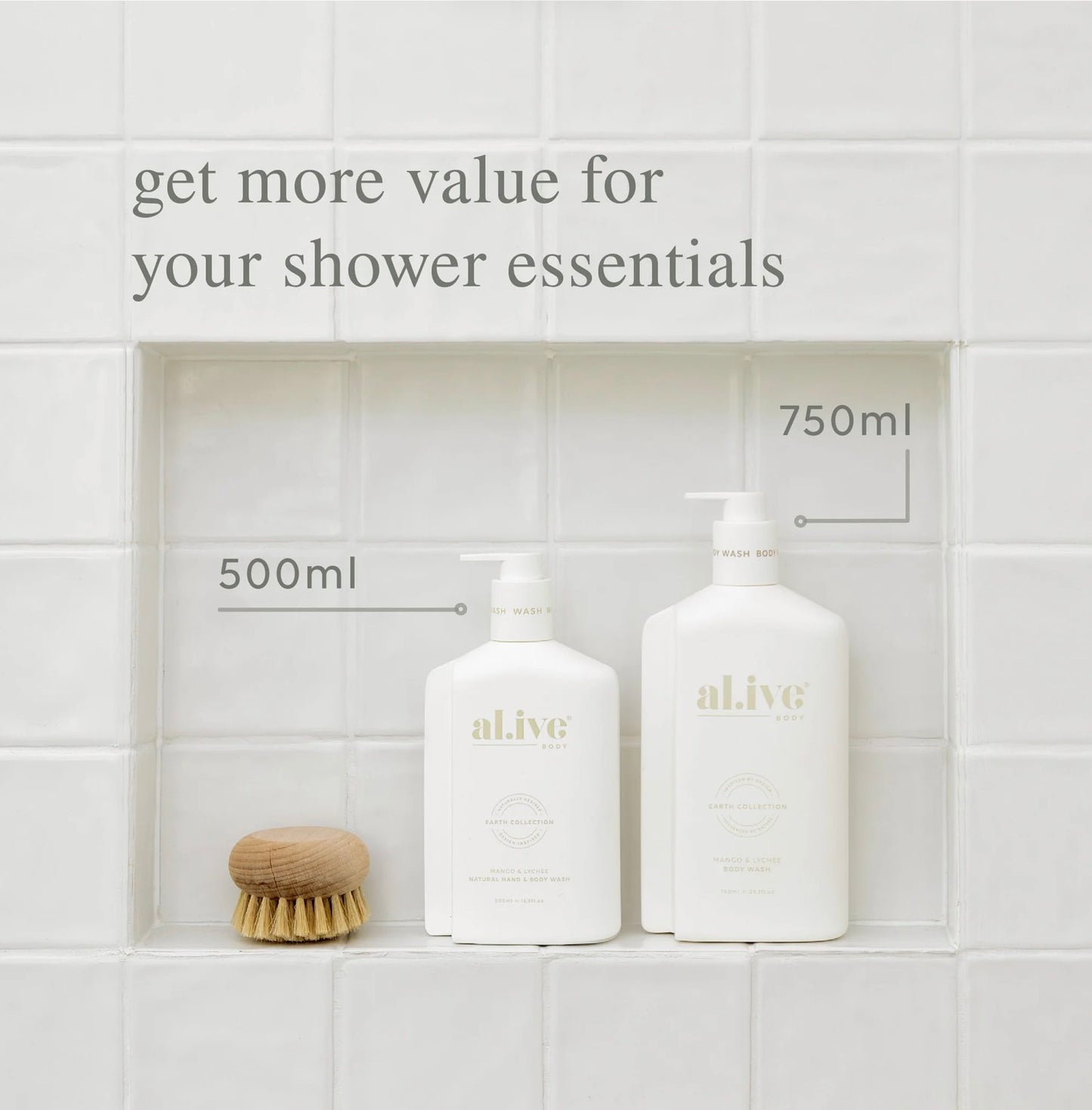 AL.IVE | Mango and Lychee Body Wash