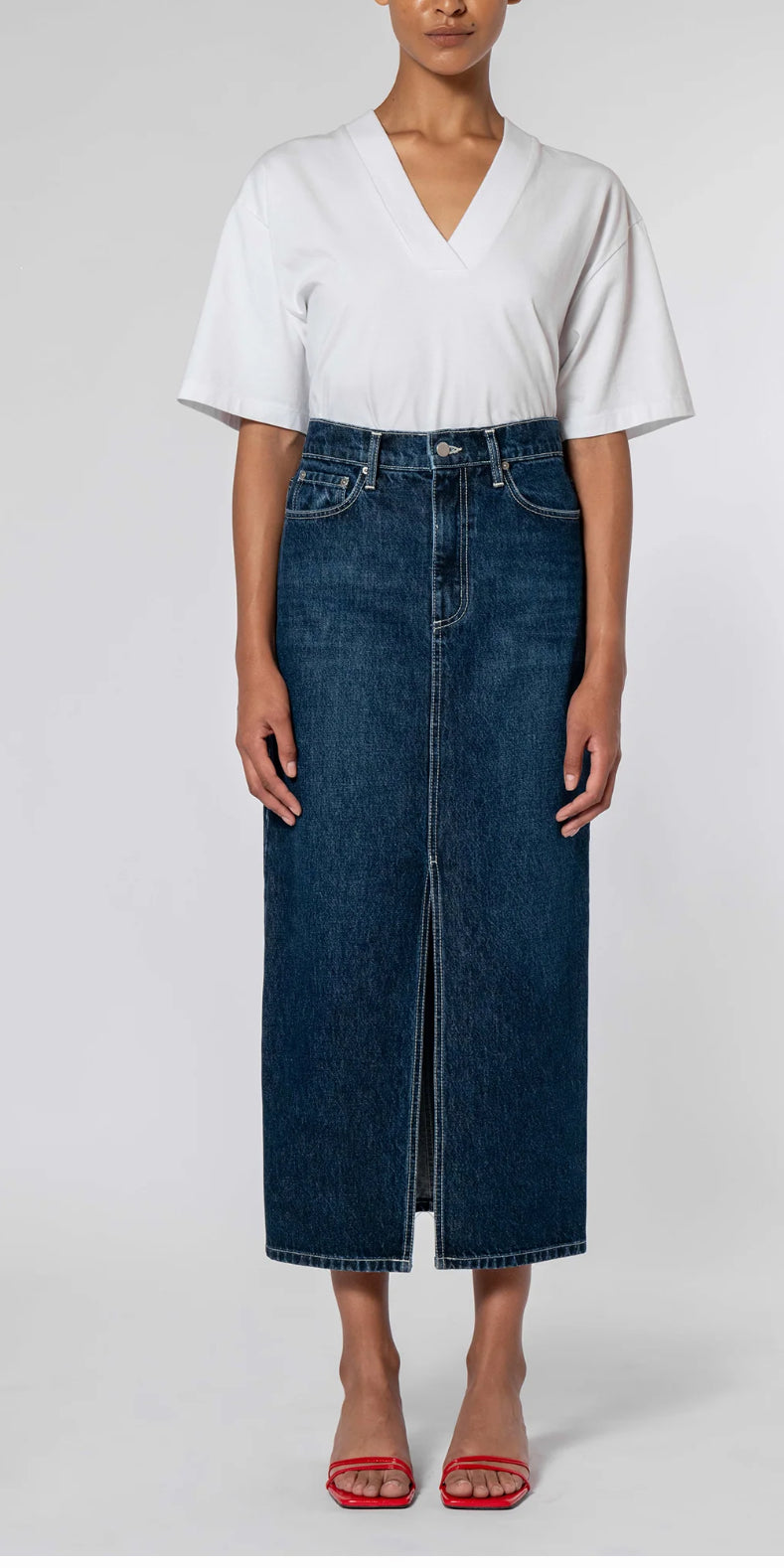 Nobody Denim ~ Avery Skirt Deep Blue