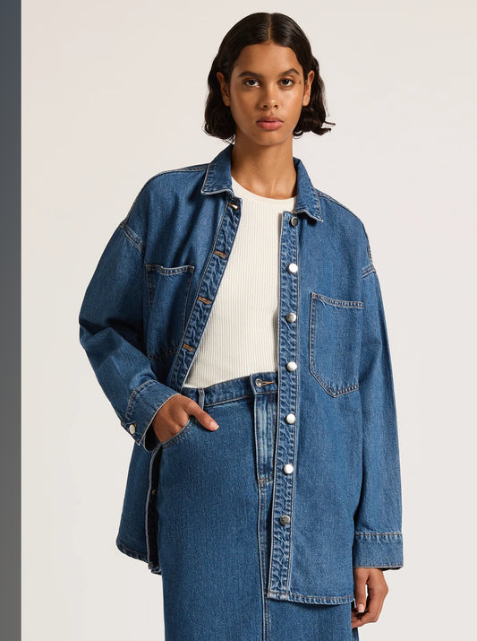 Nude Lucy ~ Organic Denim Overshirt