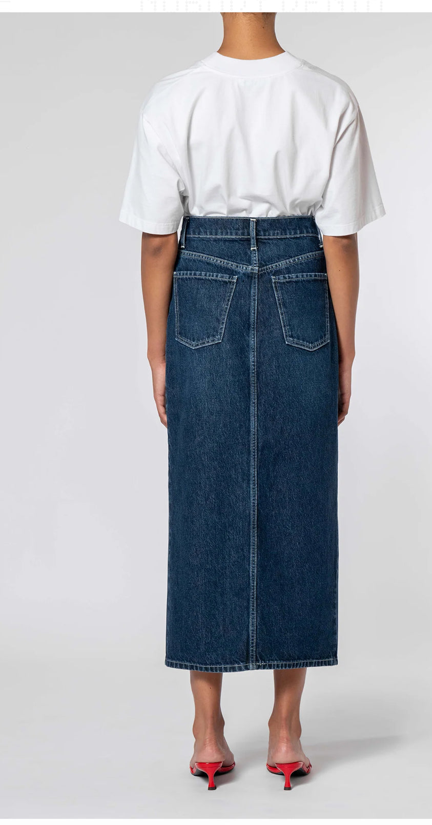 Nobody Denim ~ Avery Skirt Deep Blue