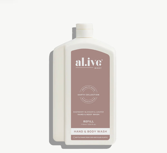 AL.IVE | Hand and Body Wash Refill Raspberry Blossom and Juniper