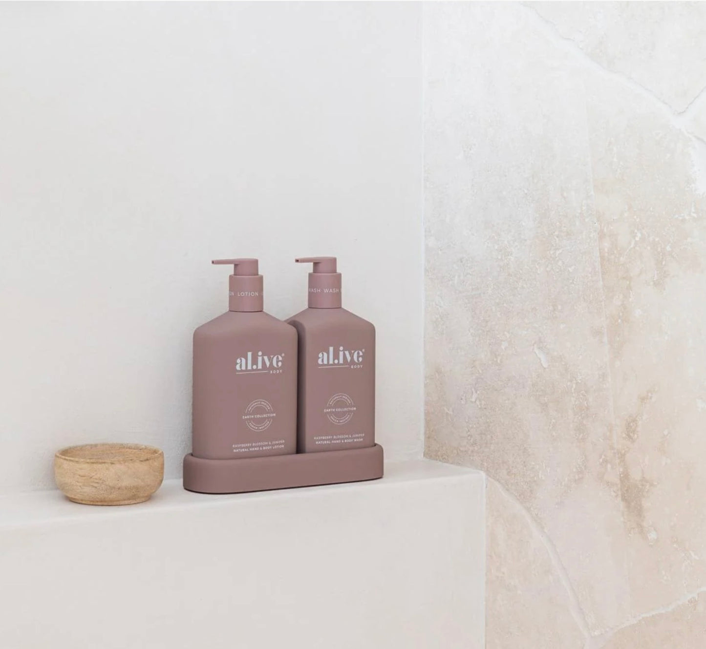 AL.IVE | Bathroom Duo Raspberry Blossom and Juniper