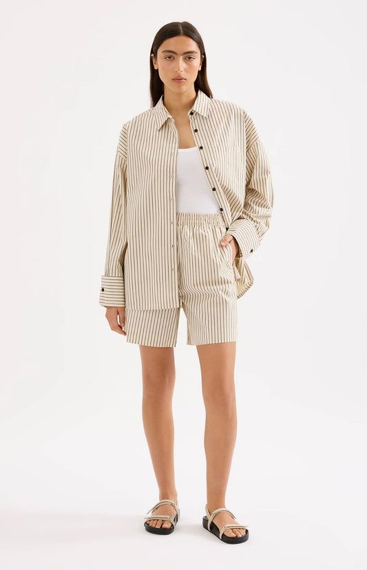 NUDE LUCY | ORGANIC POPLIN SHIRT