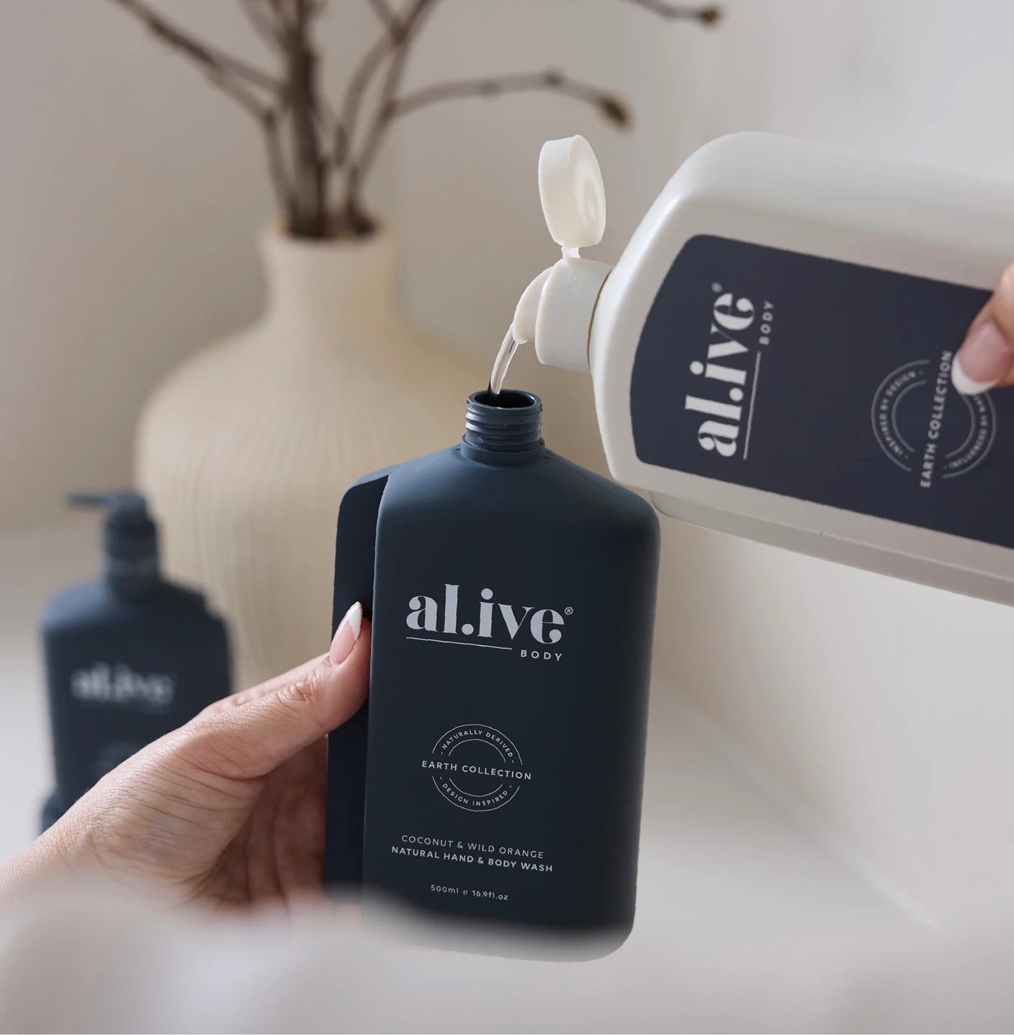 AL.IVE | Coconut and Wild Orange Wash Refill
