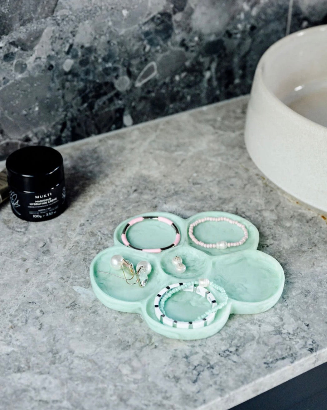 GREENWOOD DESIGNS | Flower Resin jewerally trays