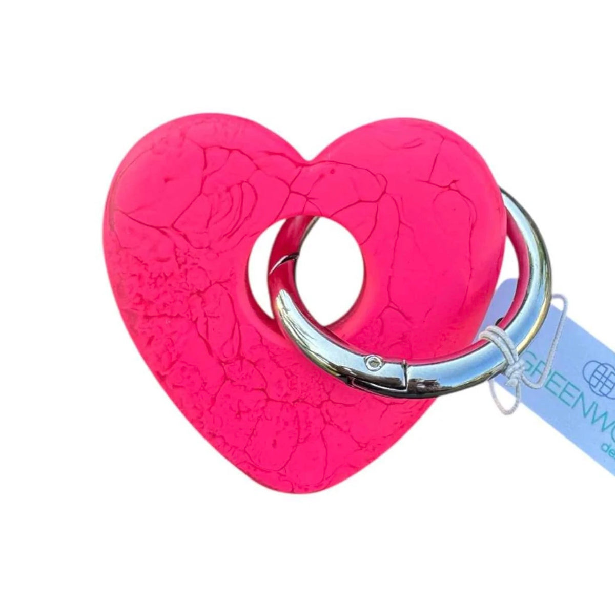 GREENWOOD DESIGNS | Heart Resin Keychain