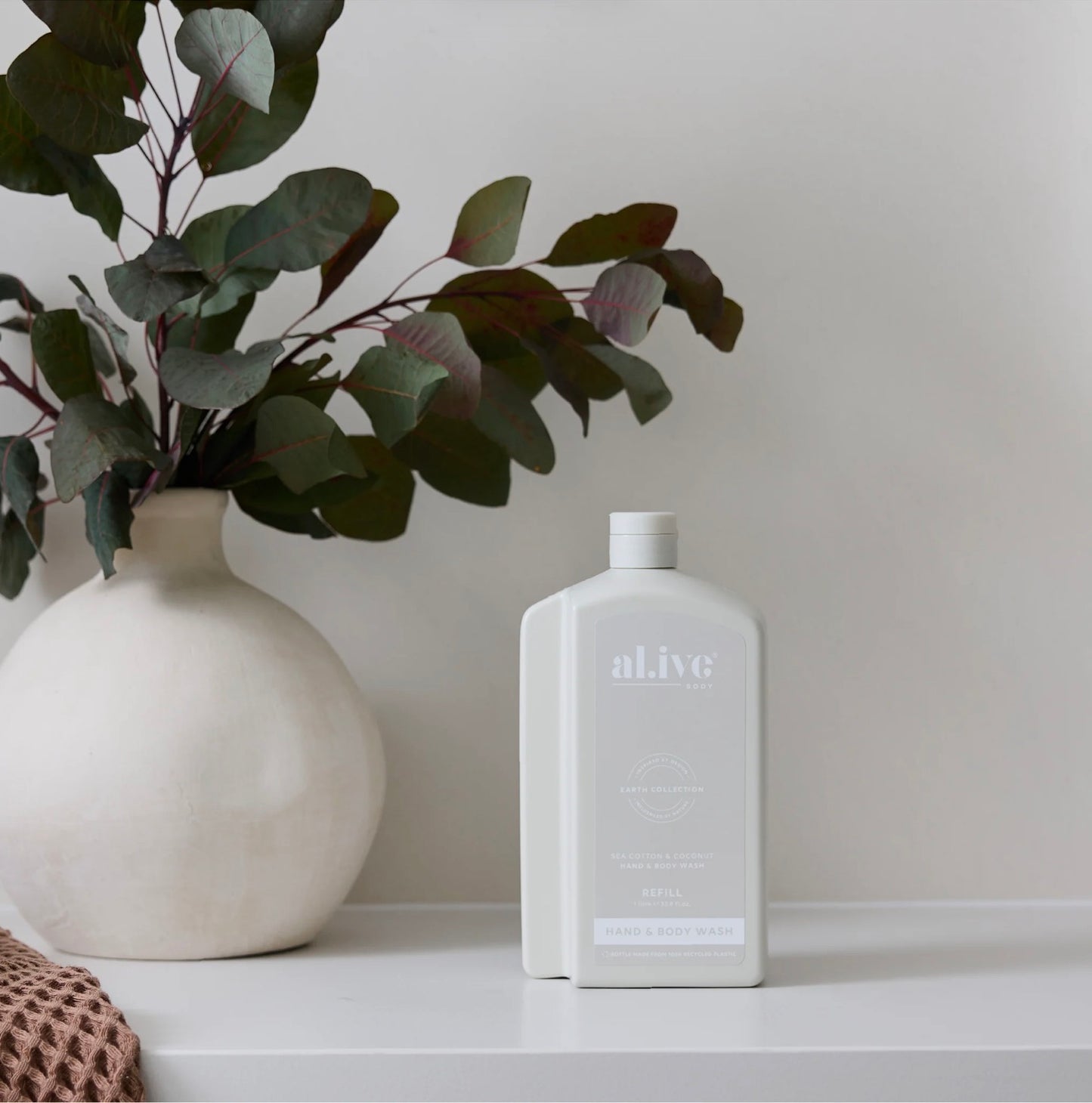 AL.IVE | Hand And Body Wash Refill Sea Cotton and Coconut