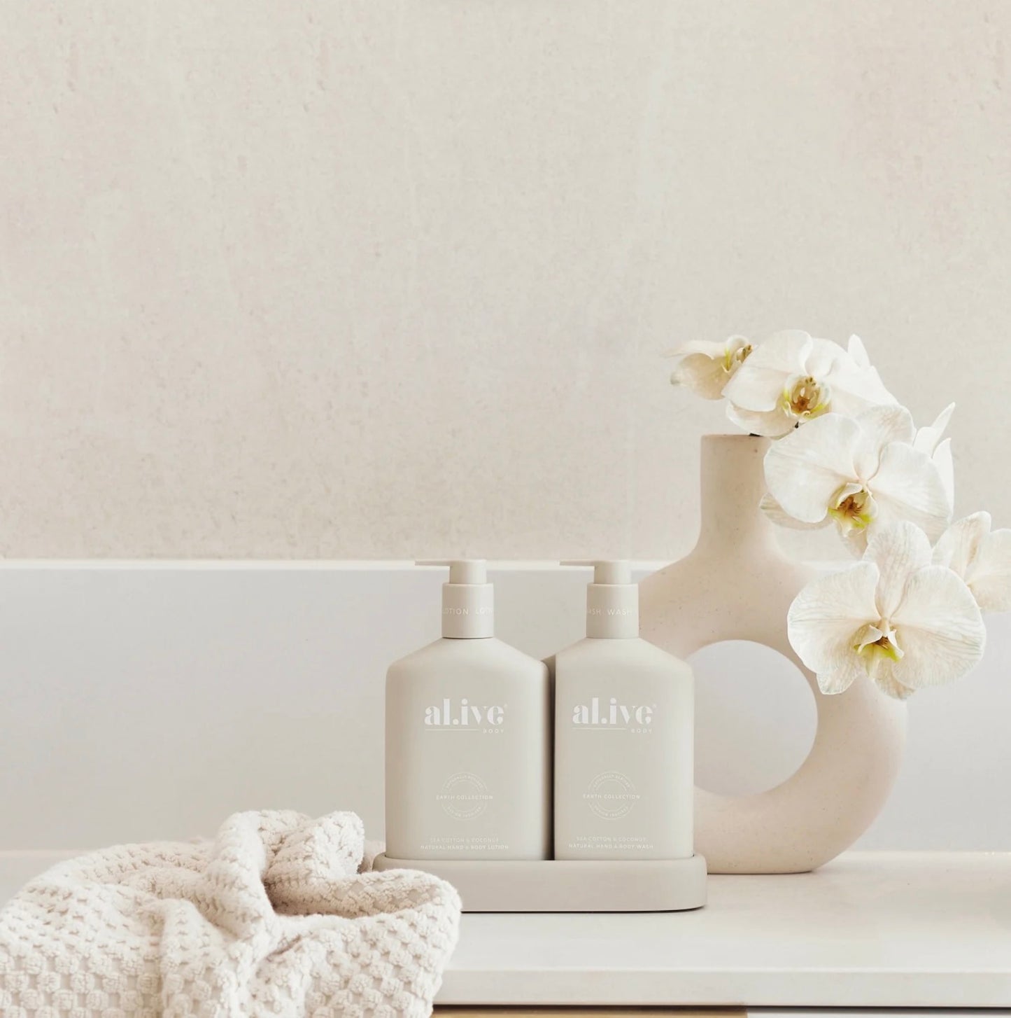 AL.IVE | Bathroom Duo Sea Cotton and Coconut